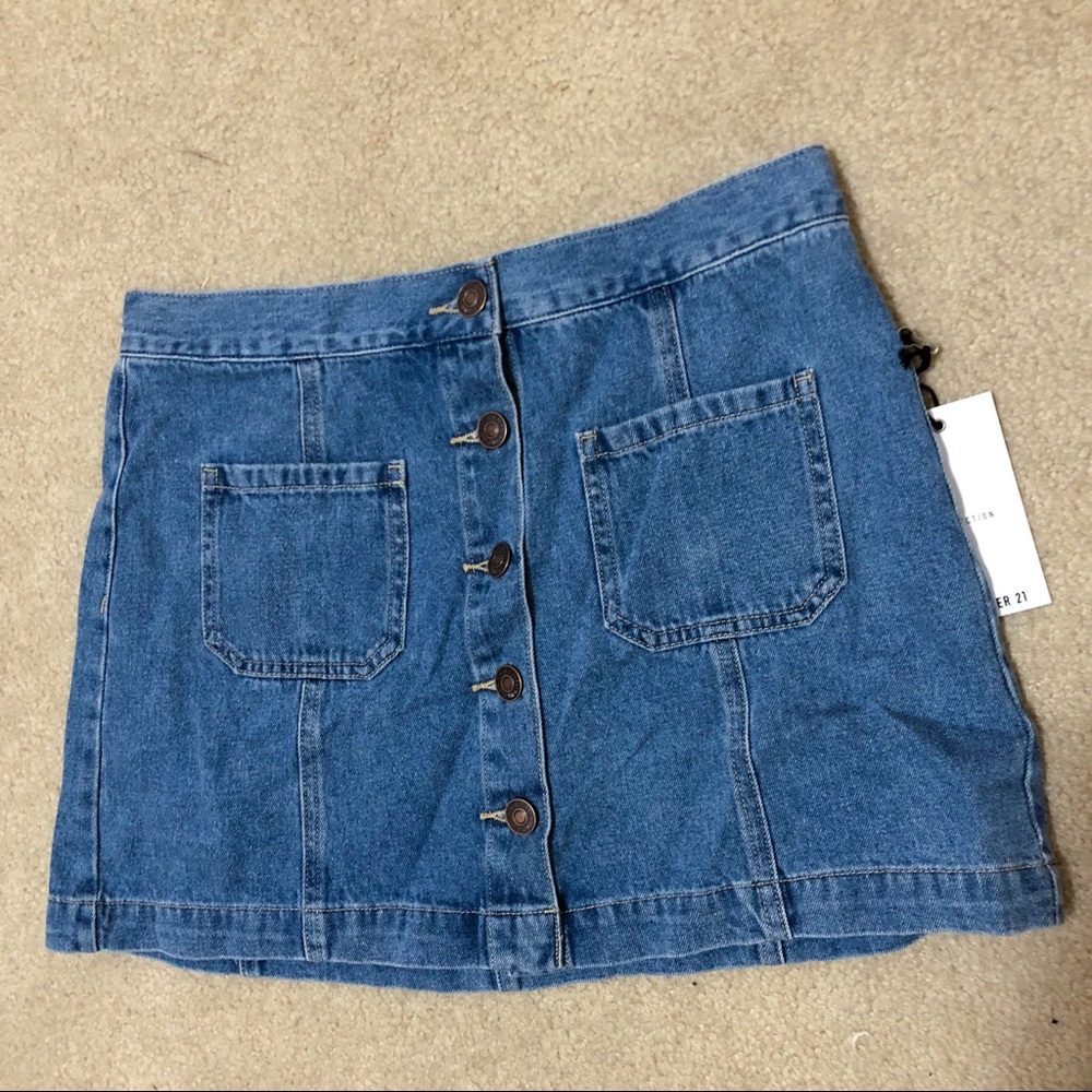 Short Denim Skirt